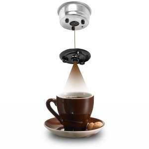 Espressomaschine für eine Crema